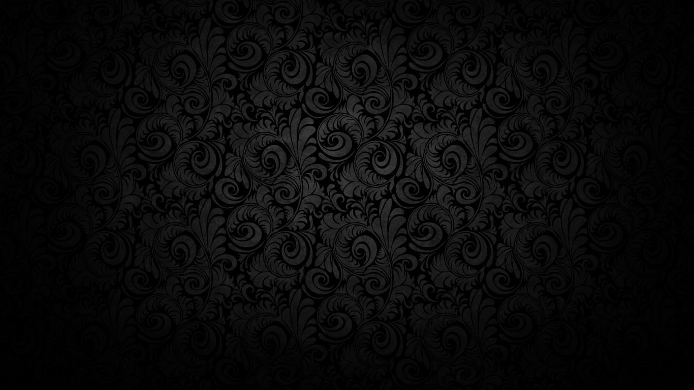 Black Wallpaper Free 1366X768 Black Background