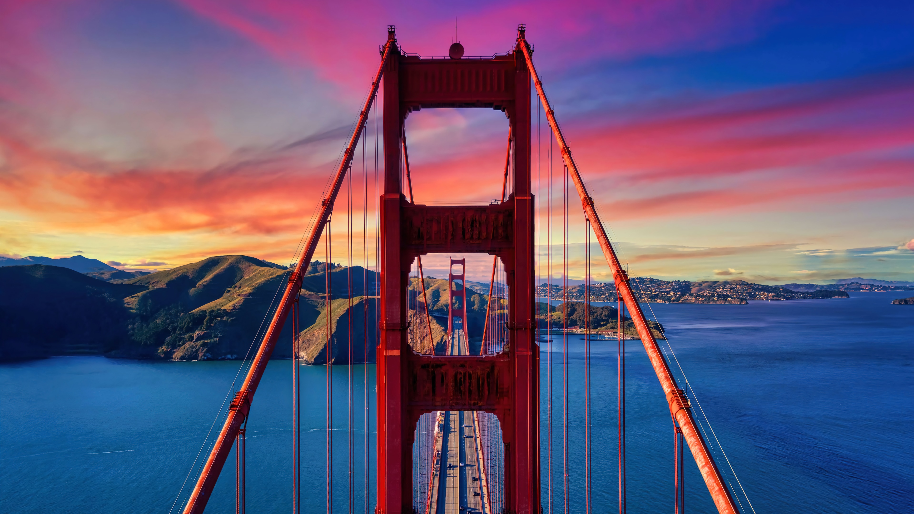 golden gate bridge, scenery, 4k, pc Gallery HD Wallpaper