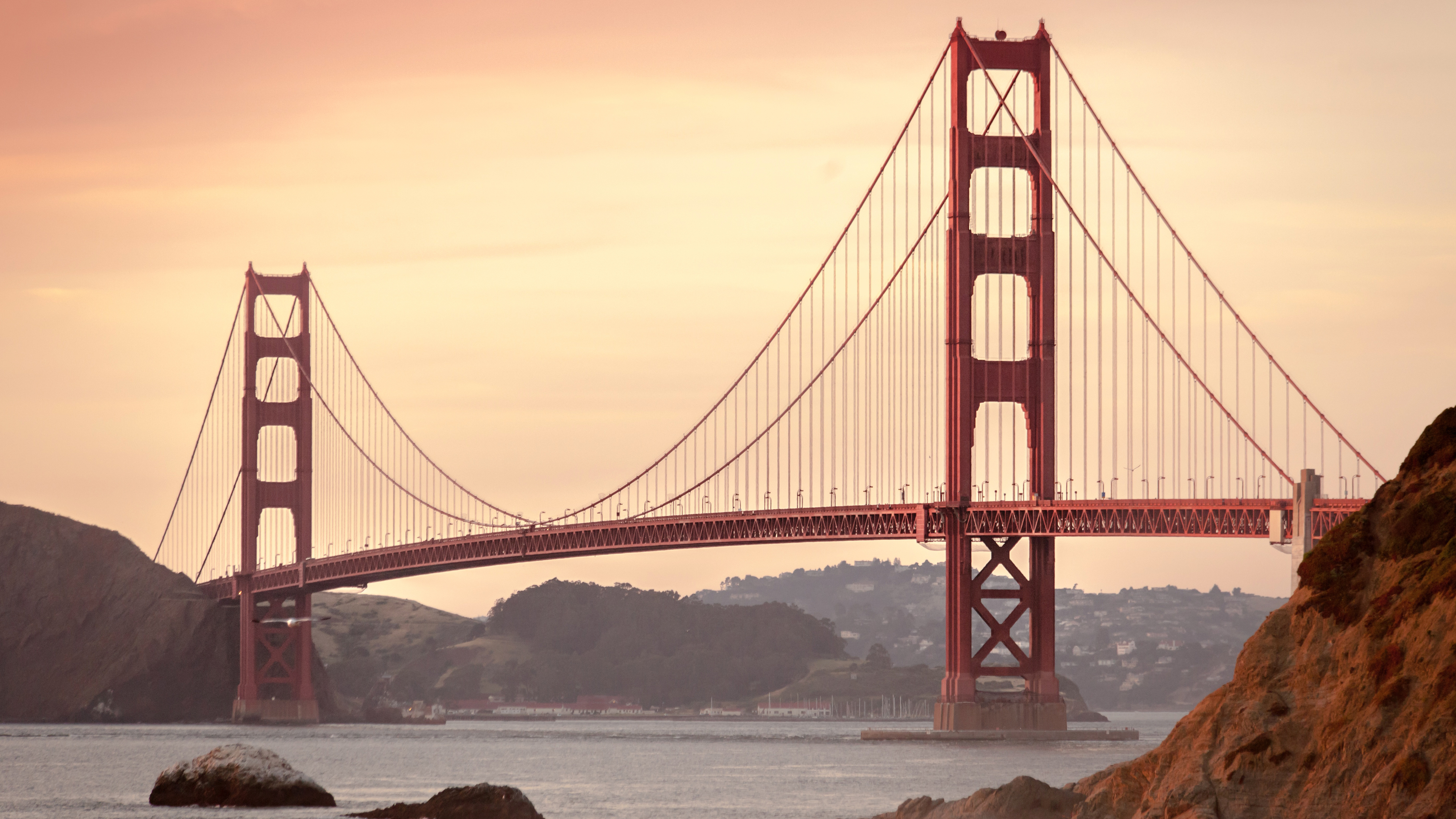 Golden Gate Bridge 4K Wallpaper x 2160 pxK