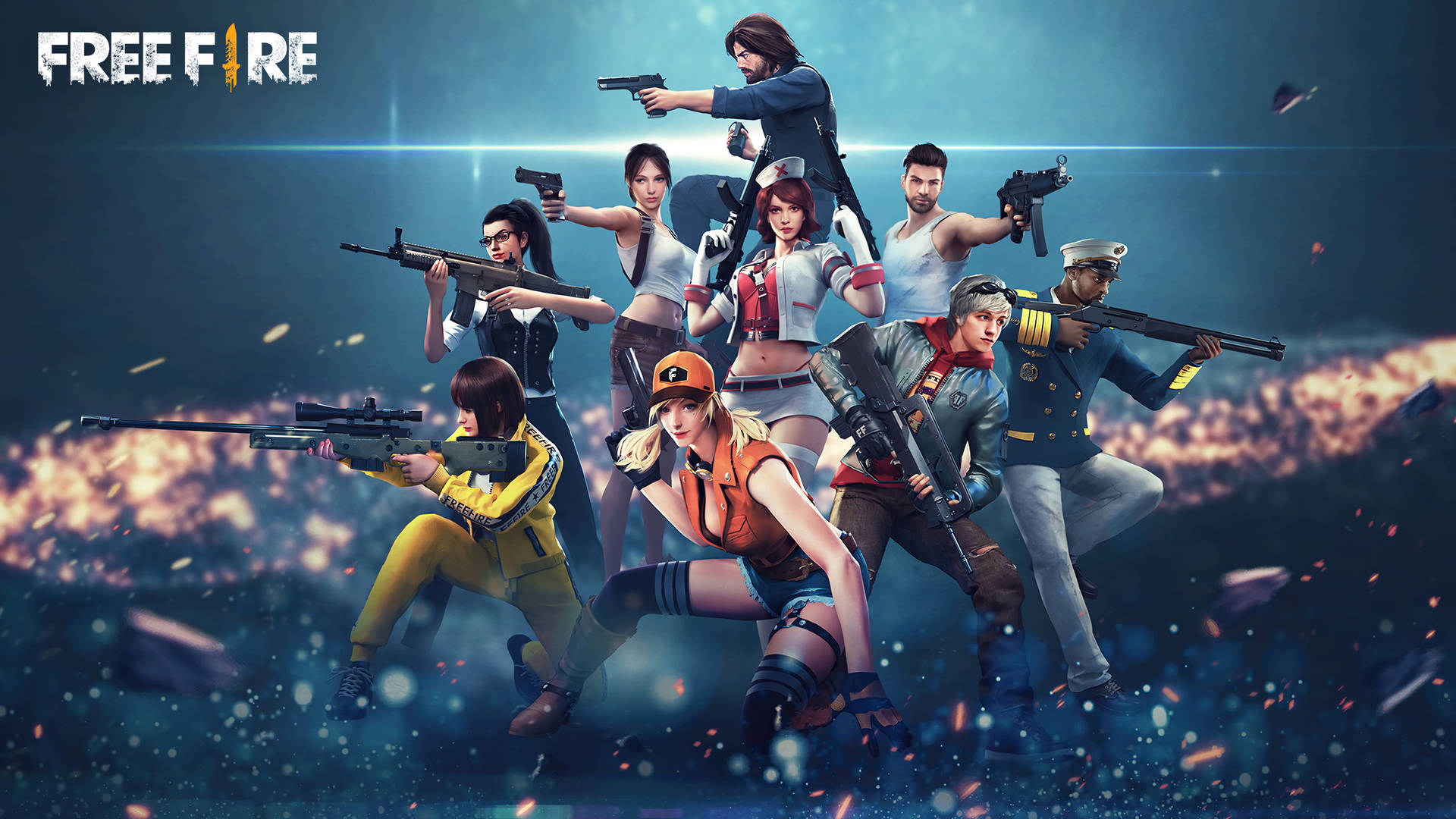 4k Free Fire Wallpaper