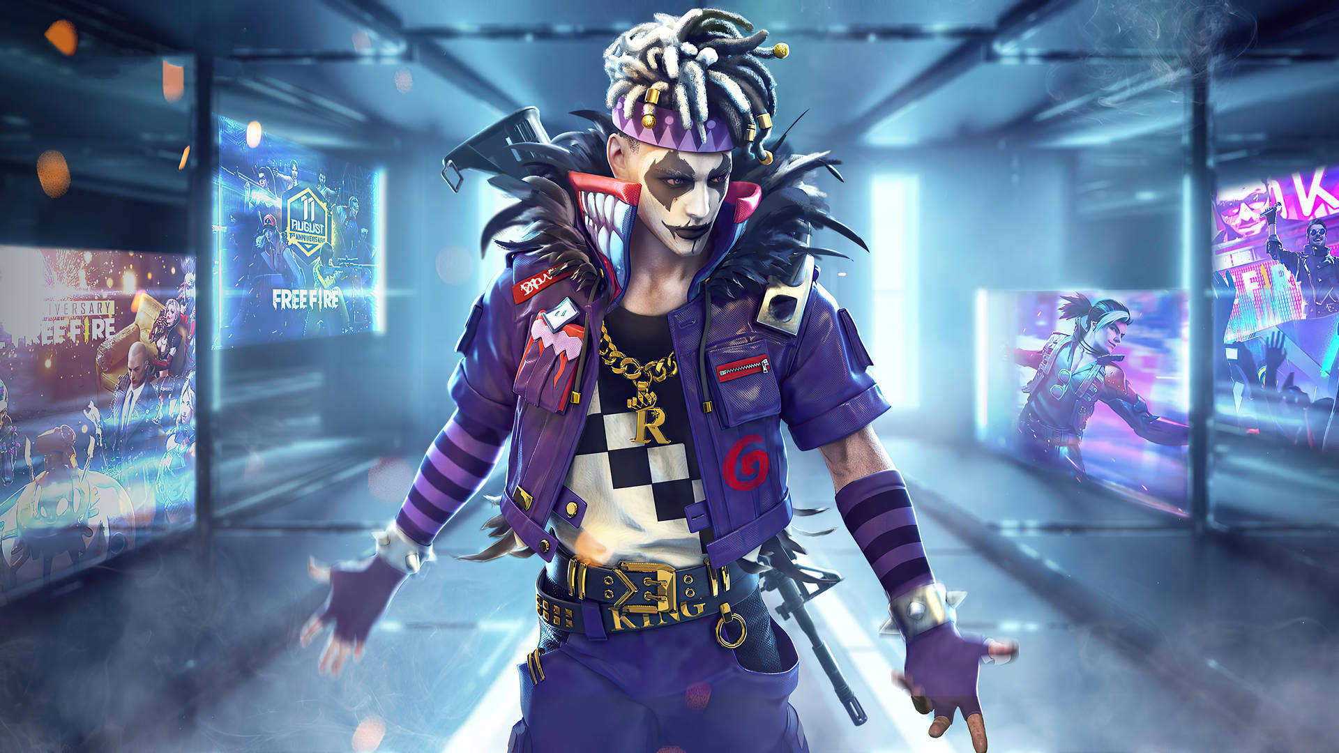 Download Free Fire Joker Wallpaper