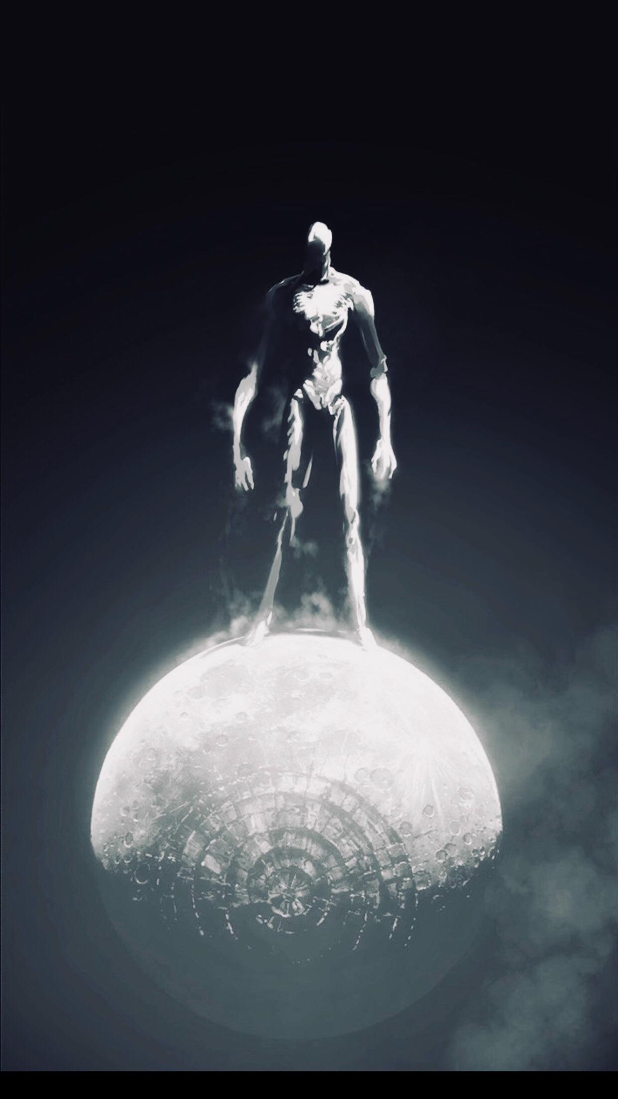Made a realistic wallpaper of GOD on moon