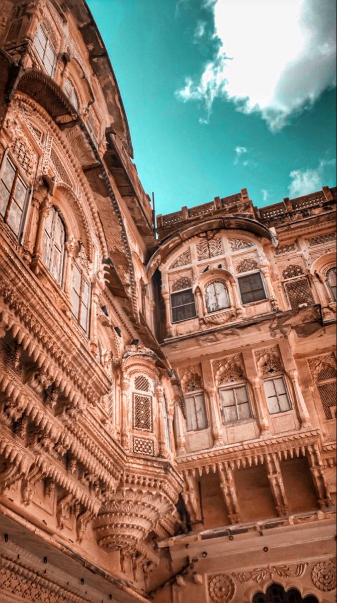 Download Indian Aesthetic Building Wallpaper