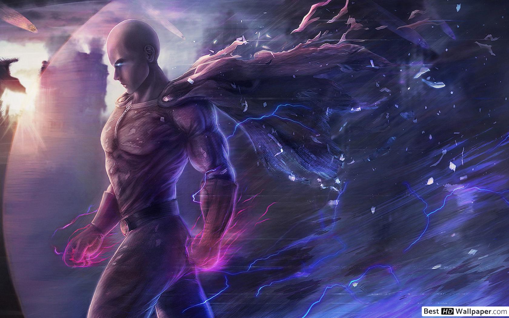 Saitama Vs God, Source /saitama One Punch Man Artwork Wallpaper