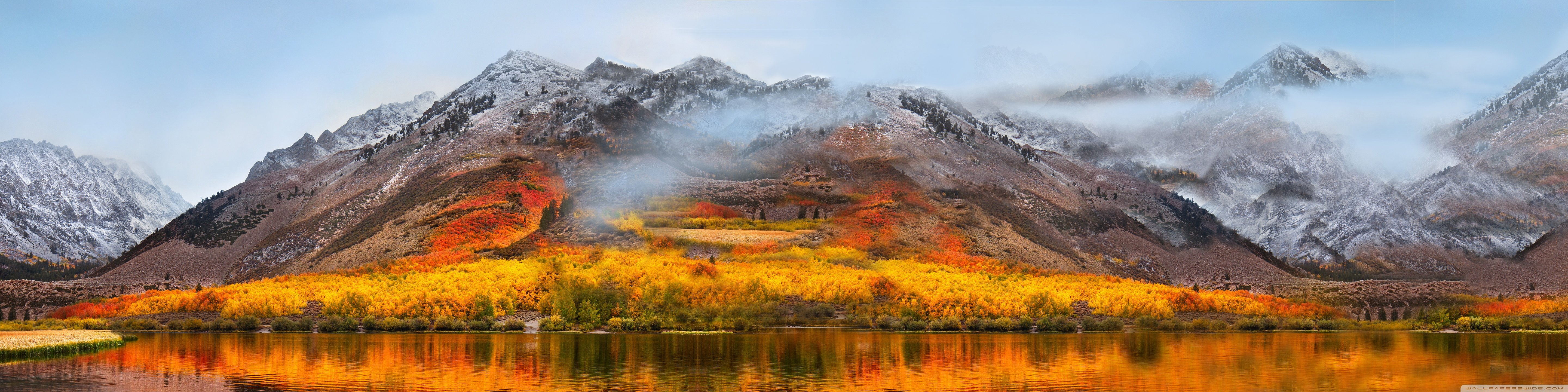 OS X High Sierra Monitors 4K wallpaper