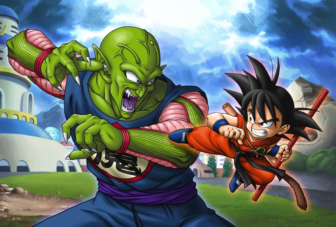 Goku vs King Piccolo. Personajes de dragon ball, Personajes de goku, Dragones