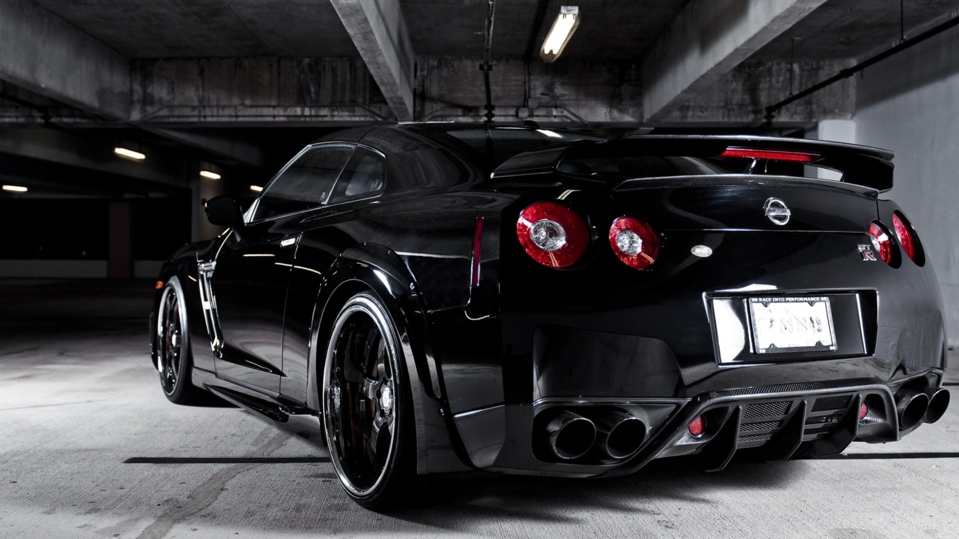 Car, Nissan, Nissan GT R, Black Cars, Vehicle Gallery HD Wallpaper