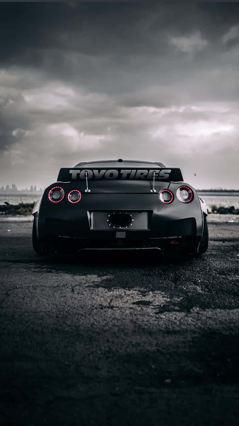 Download Monochrome Gtr iPhone Wallpaper