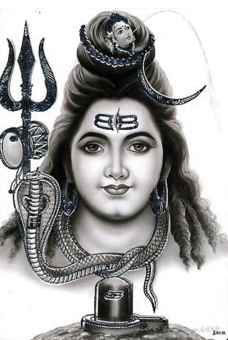 Sketch of Shiva | Art drawings sketches simple, Shiva sketch, Shiva art