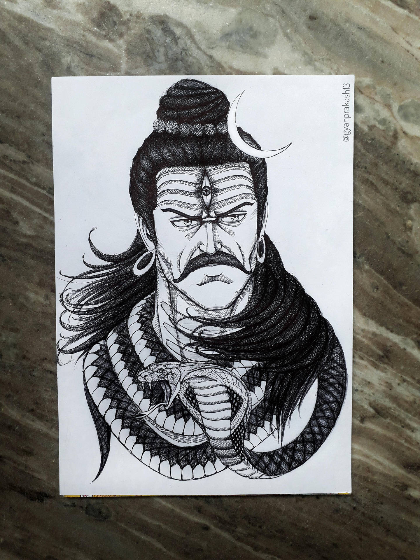 Bigg Boss Marathi 4's Ruchira Jadhav shares a picture of her charcoal sketch  of Lord Shiva on Mahashivratri - Times of India