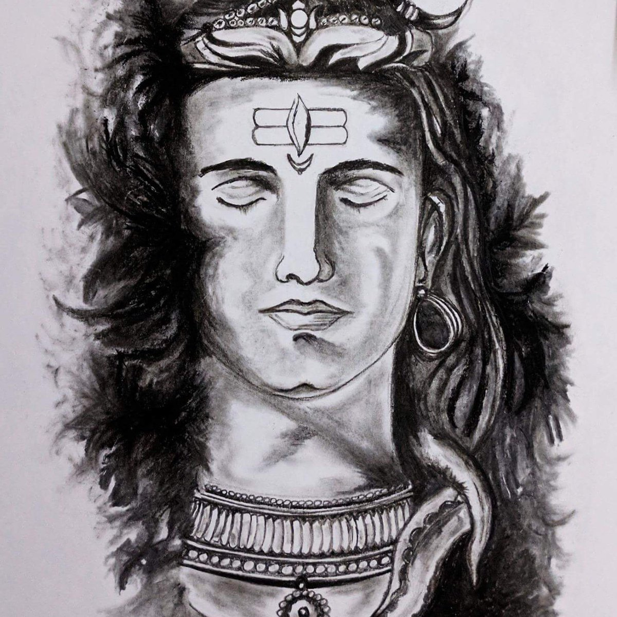 art #drawing #lord #lord shiva #pencil #pencil drawing #shiva #sketch # sketching | Drawings, Pencil drawings, How to draw hair