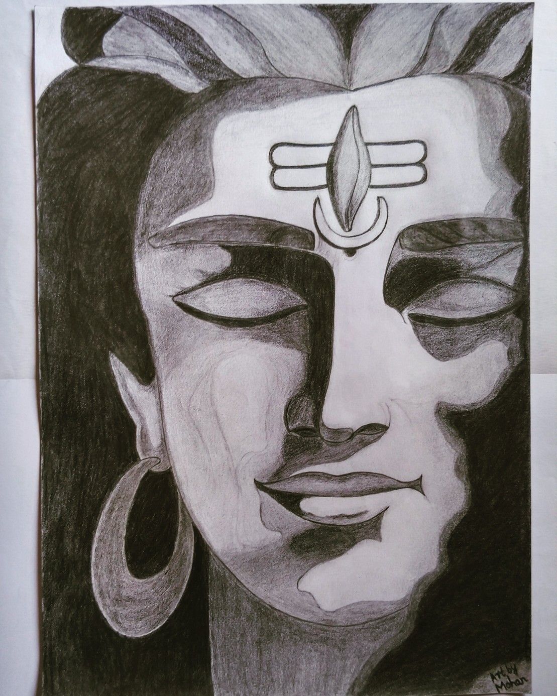 Lord Shiva Pencil Sketch. Book art drawings, Pencil sketch image, Pencil drawing image