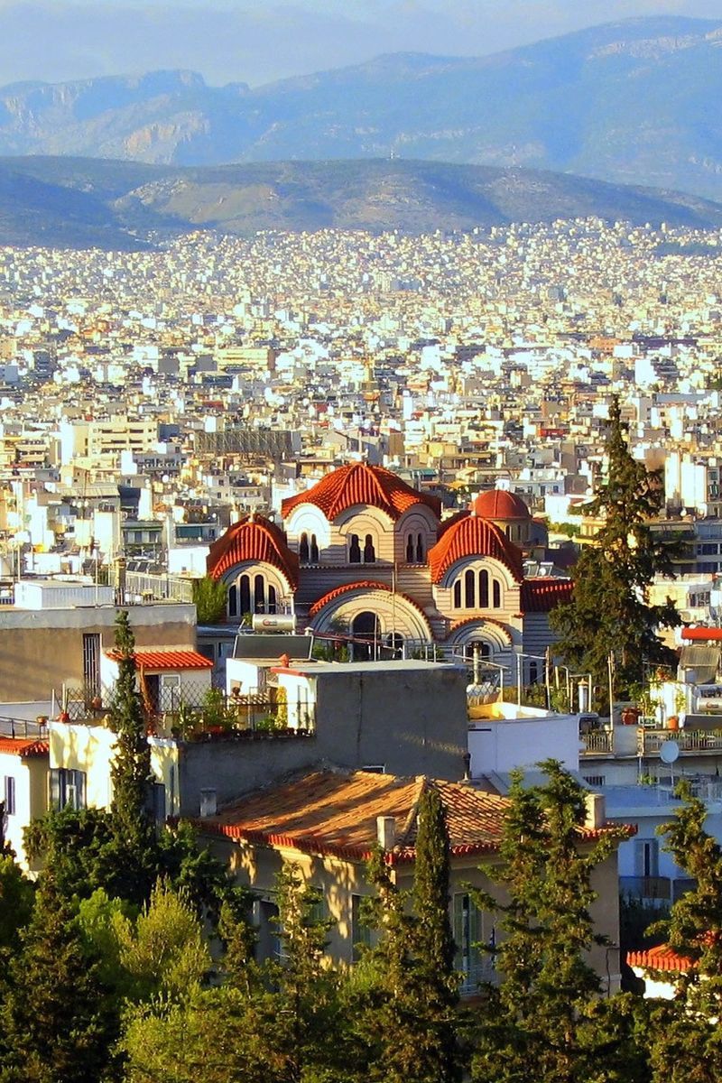 Download Wallpaper 800x1200 Athens, Greece, City, Building Iphone 4s 4 For Parallax HD Background