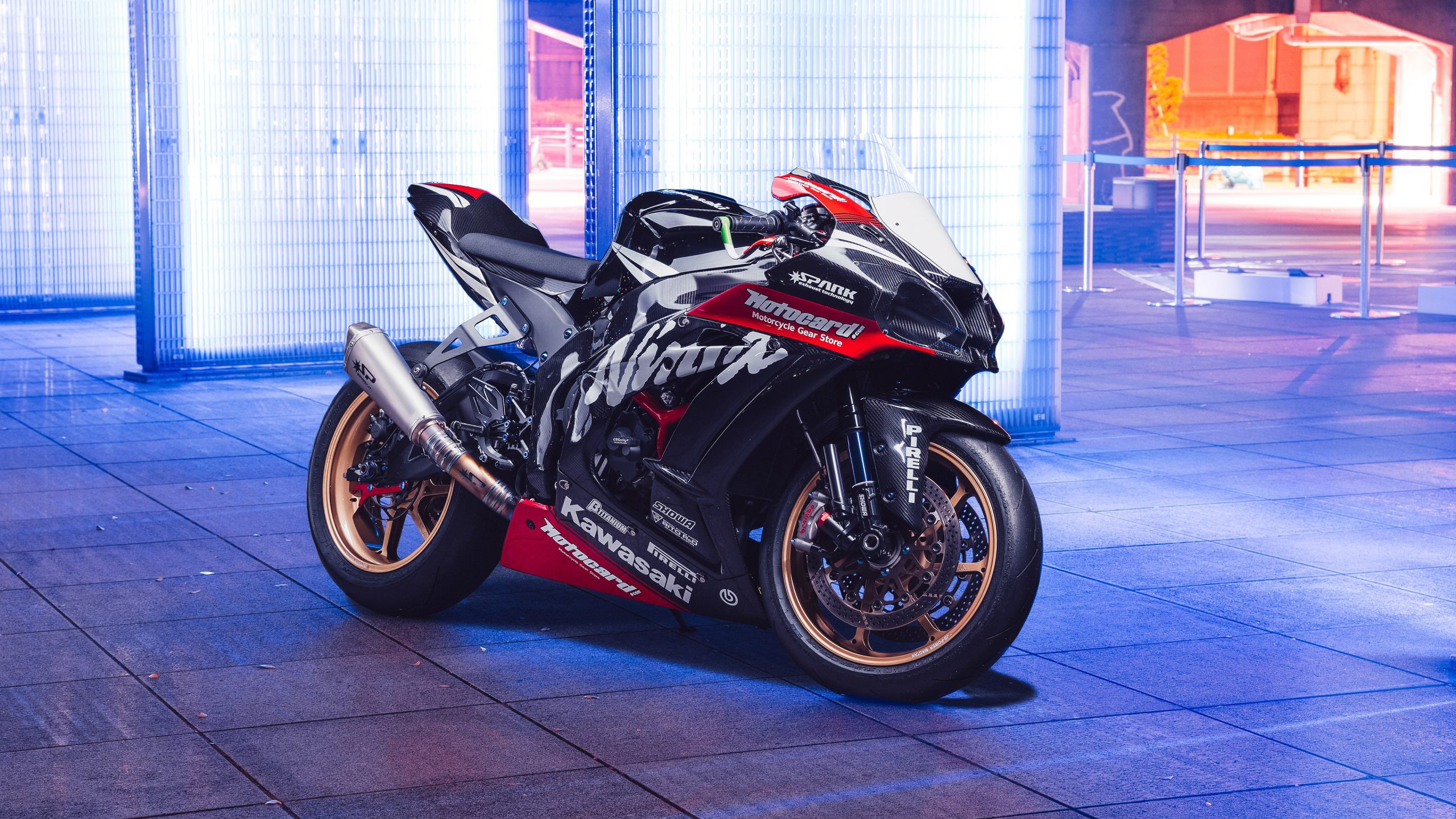 Kawasaki Motorcycle [4K] Wallpaper