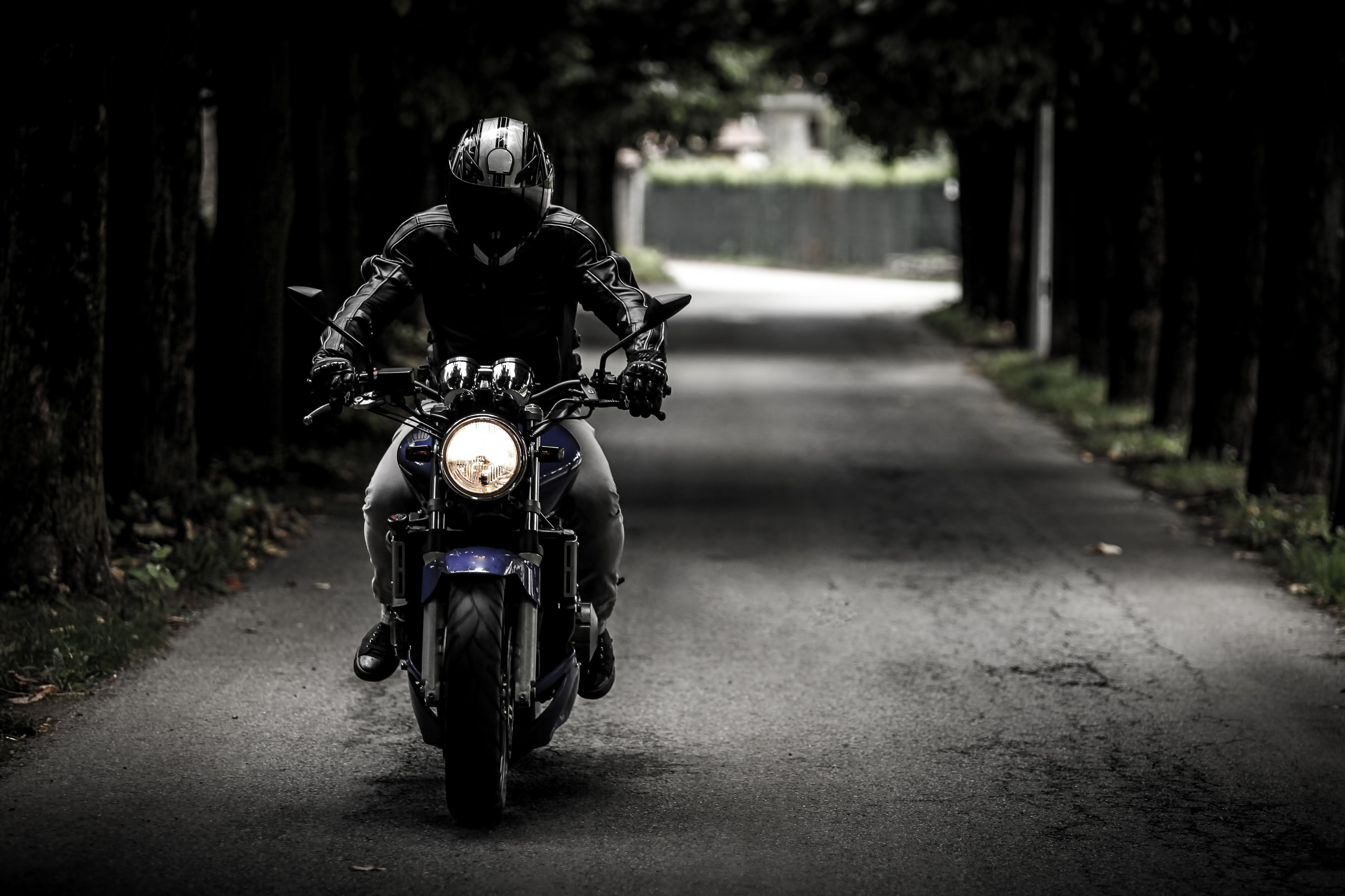 Biker Wallpaper 4K, Motorcycle, Ride, Road trip