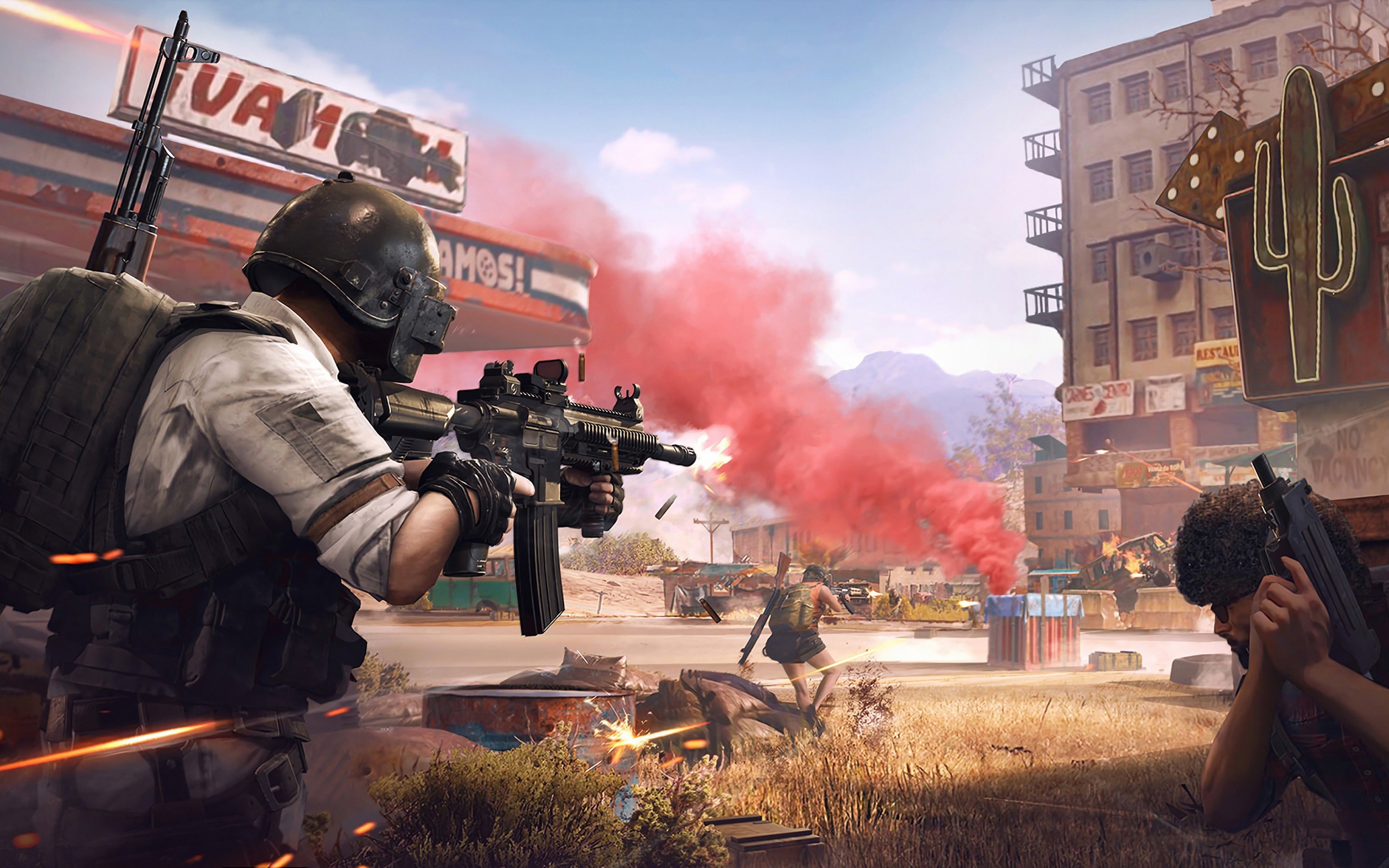 Wallpaper 4k PUBG Shooter PlayerUnknown's Battlegrounds 4K Wallpaper