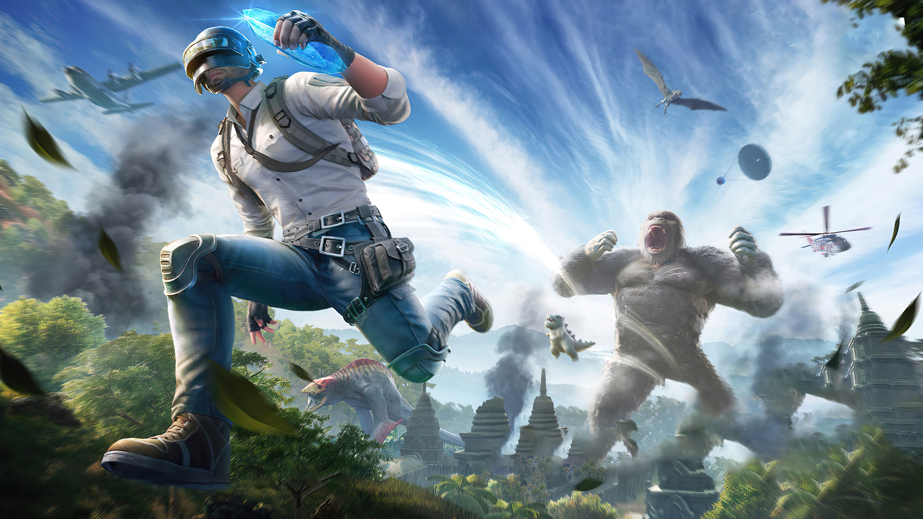pubg mobile, king kong, 4k, pc Gallery HD Wallpaper