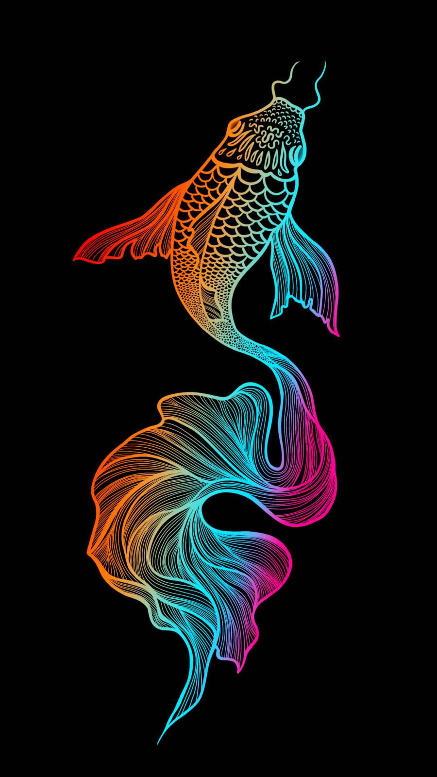 Fish Drawing Wallpapers - Wallpaper Cave