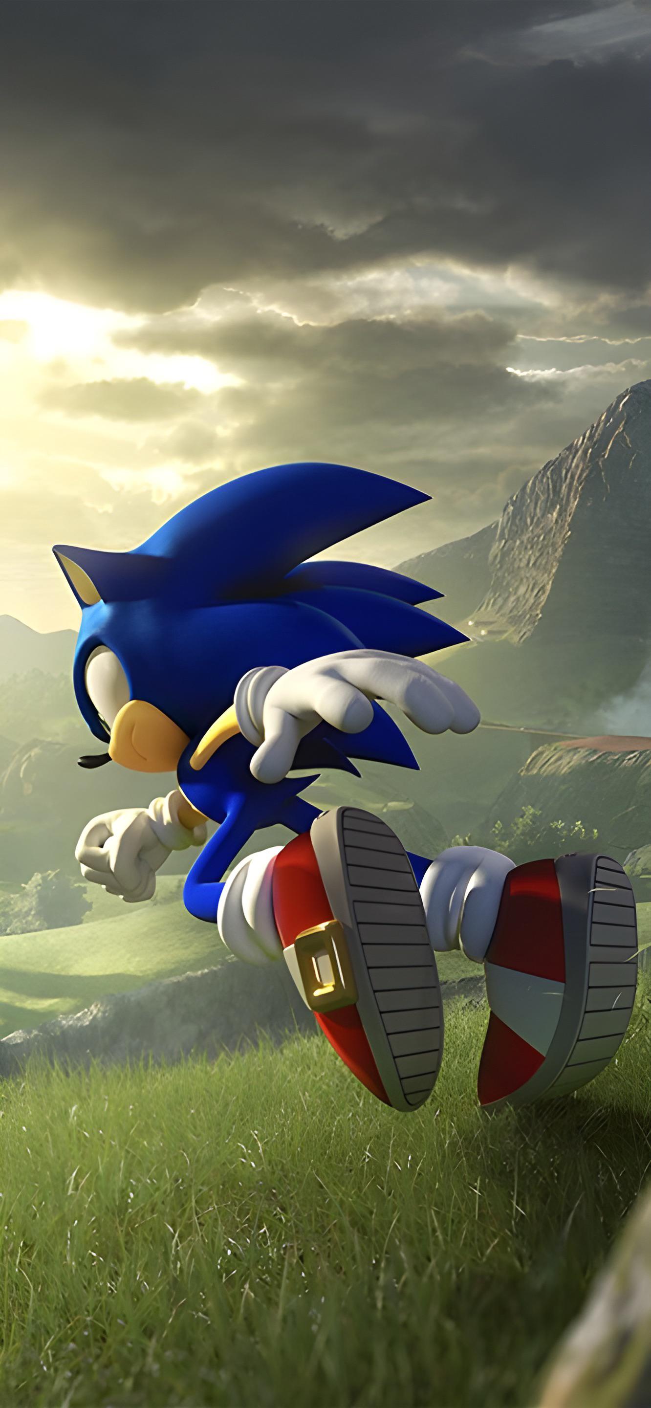 Sonic Frontiers iPhone Wallpaper, r