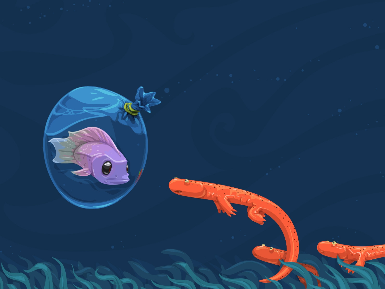 Fish Drawing Wallpapers - Wallpaper Cave