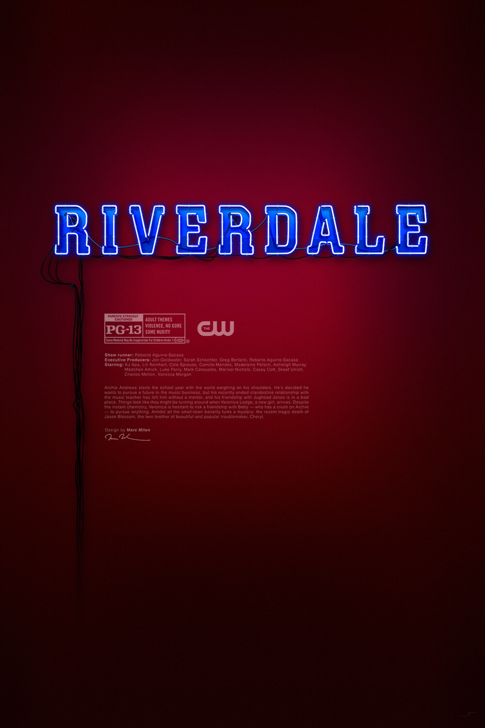 Riverdale Neon Movie Poster + Wallpaper Set, 4K, 8K