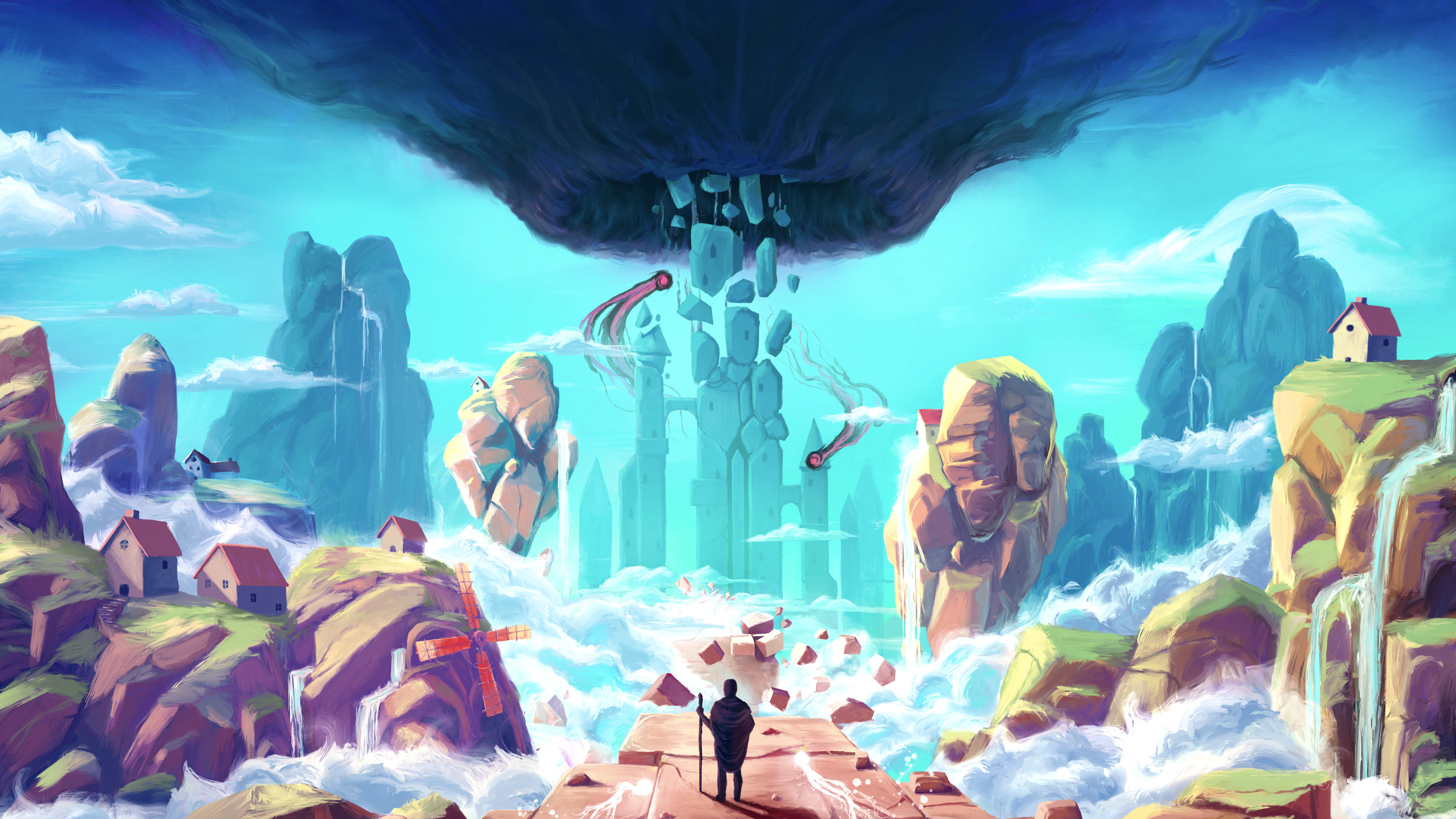 Wallpaper 4k The Sojourn Video Game Key Art Wallpaper