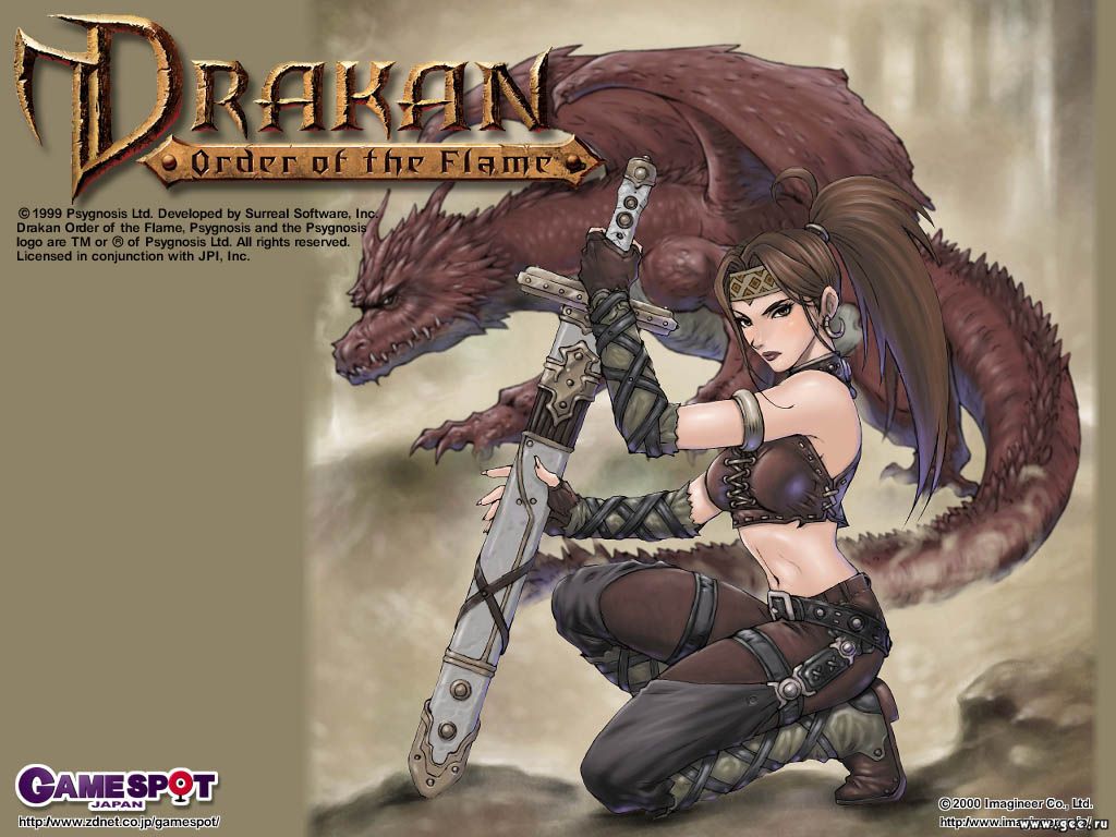 Desktop Wallpaper Drakan: Order of the Flame Games