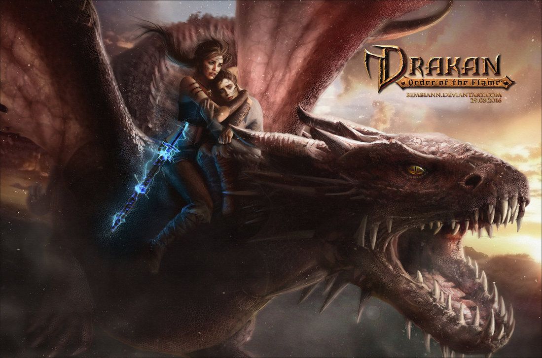 Drakan: Order Of The Flame (Private commission). Dragon tales, Cool dragon picture, Ancient dragon