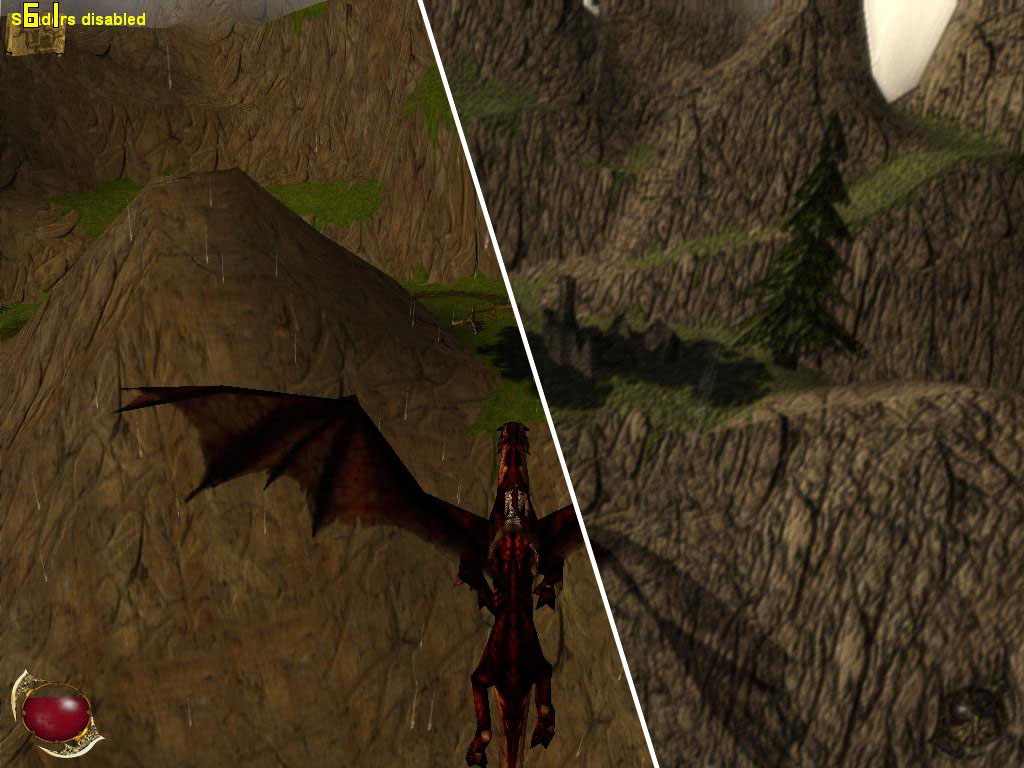 Drakan Eye Candy comparision image