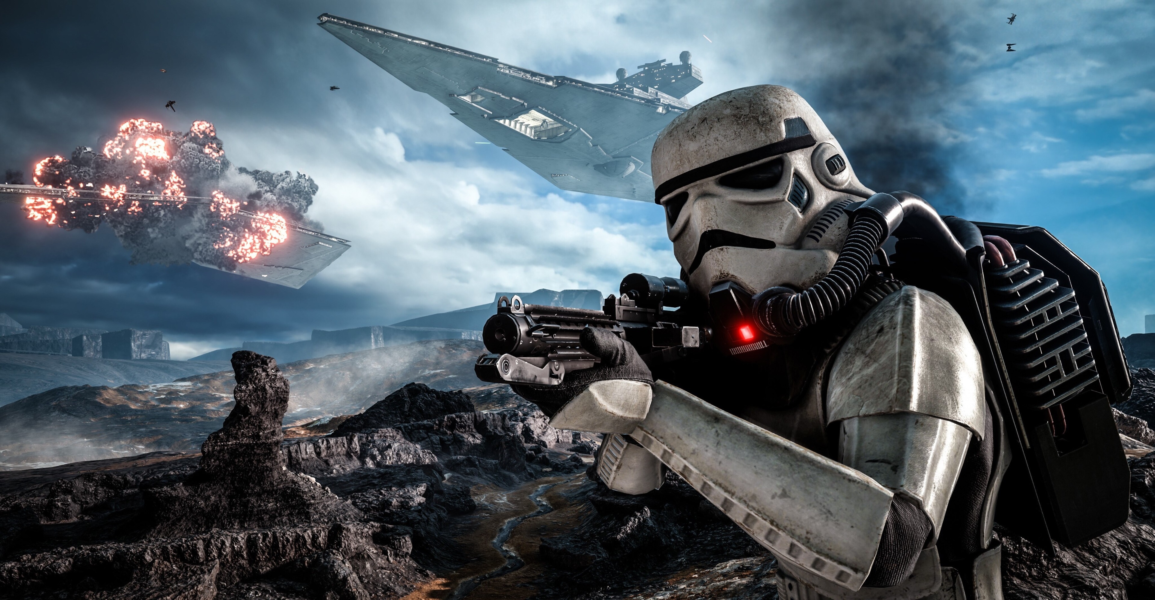 3840x1997 star wars battlefront 4k widescreen computer Gallery HD Wallpaper
