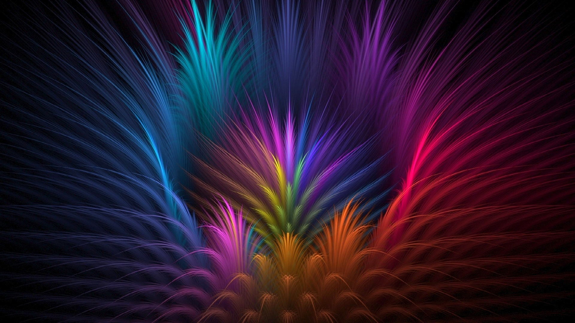 Beautiful colorful abstract wallpaper