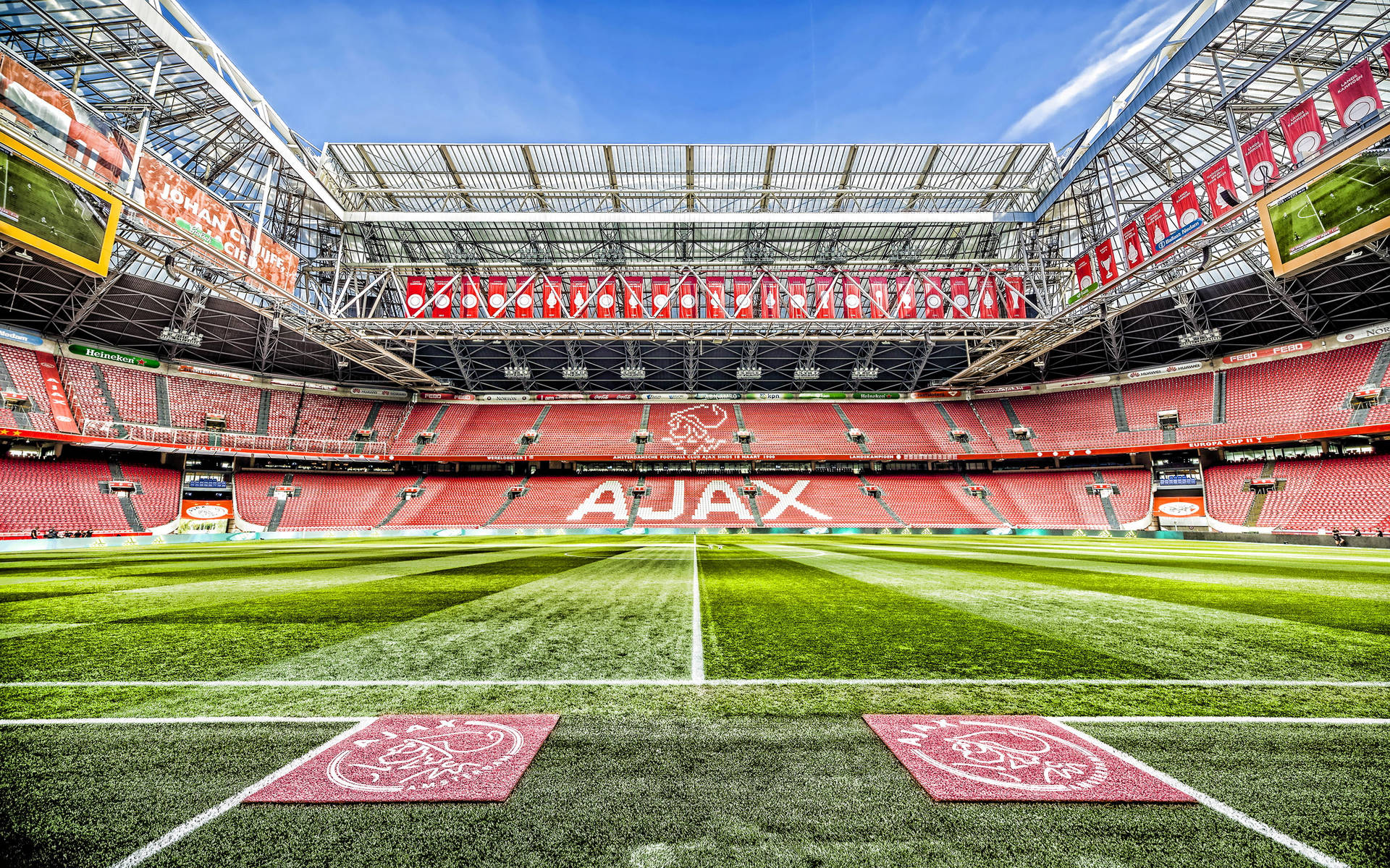 Download Johan Cruyff Arena Football Stadium Wallpaper