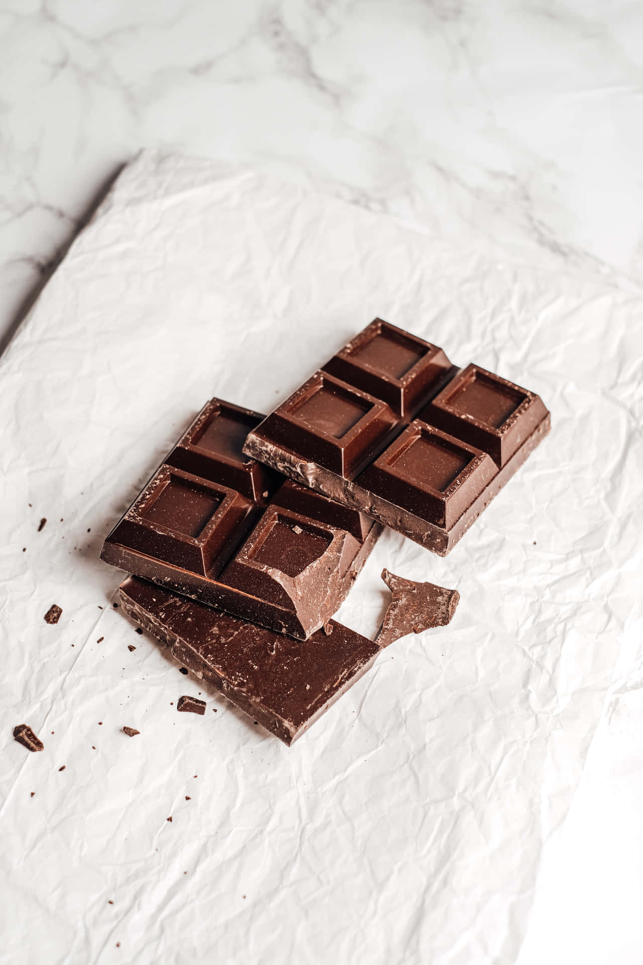 Download Decadent Dark Chocolate Bars Wallpaper