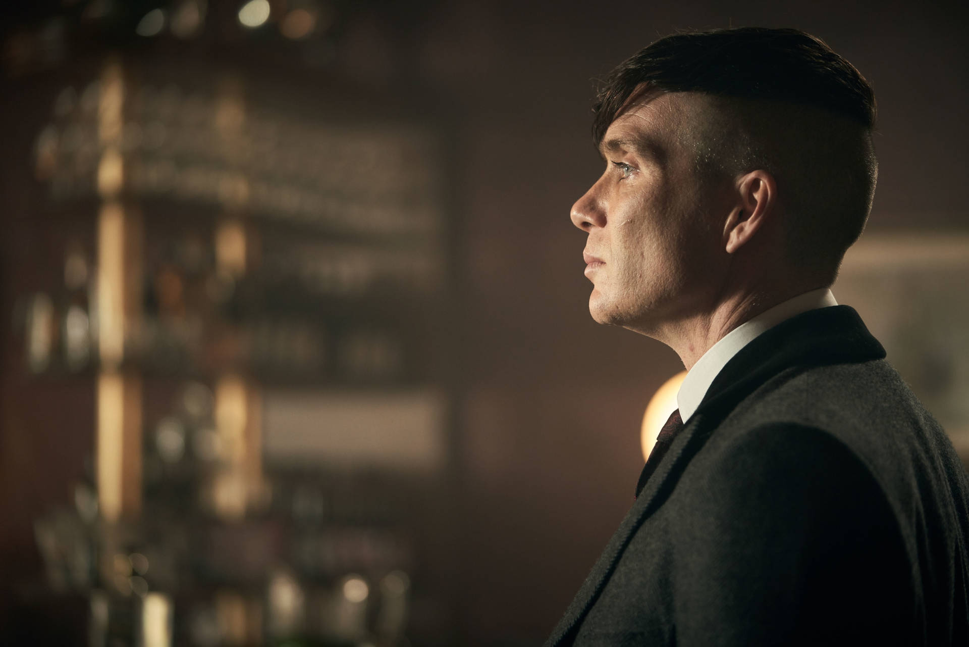 Download Tommy Shelby 4k Machines Wallpaper