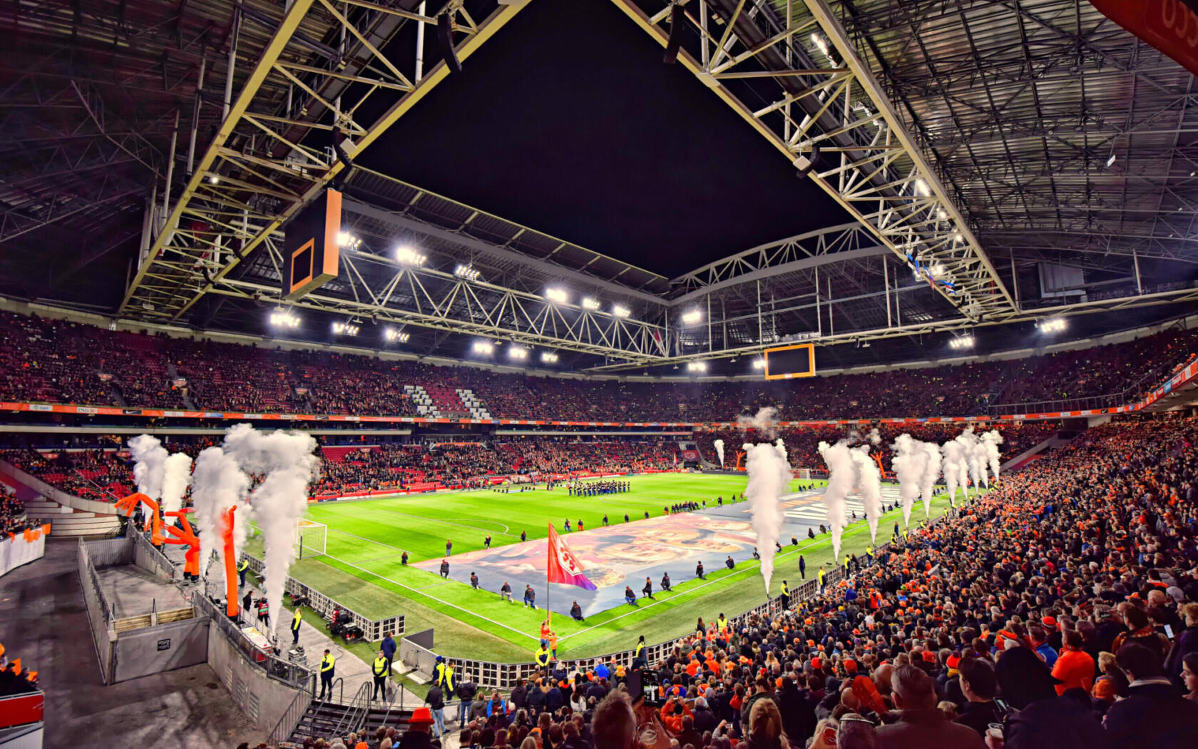 Johan Cruijff ArenA. WC qualification match The Netherlands