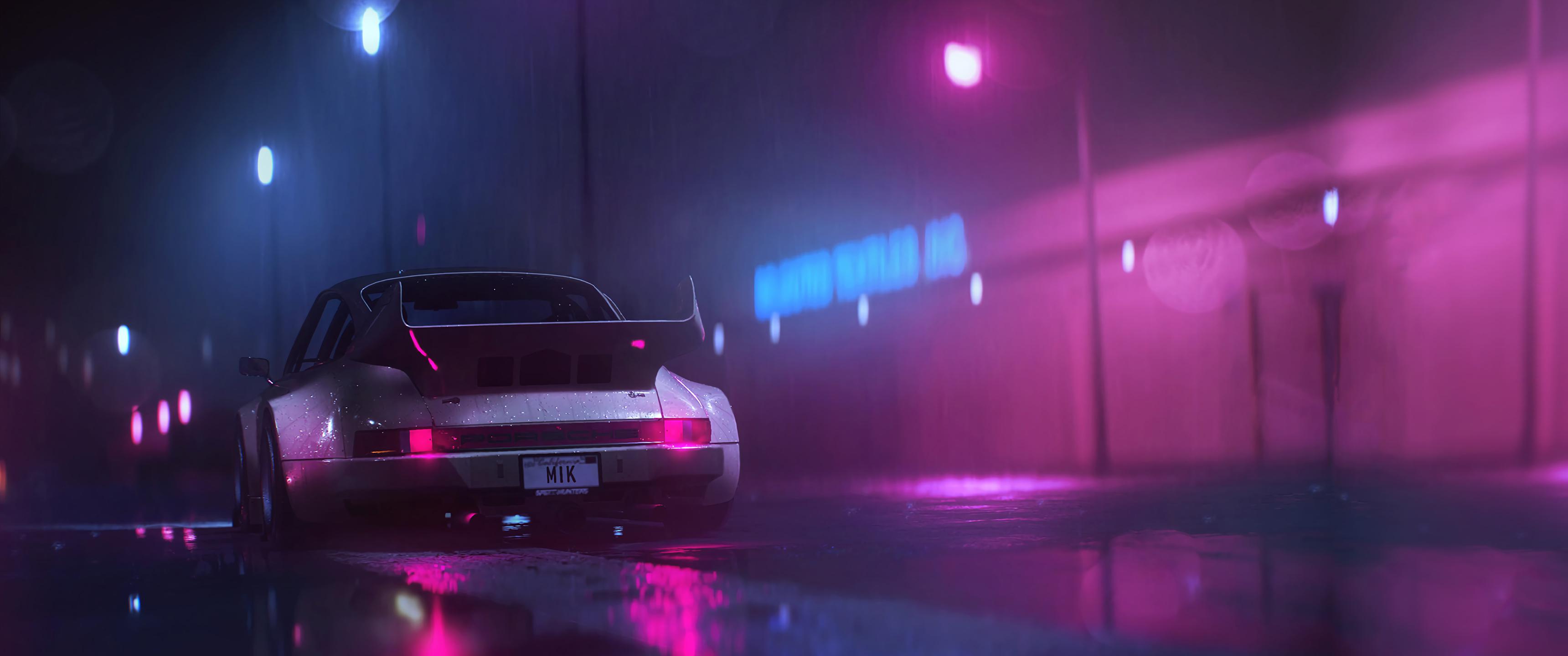 80s Porsche [3440x1440], r