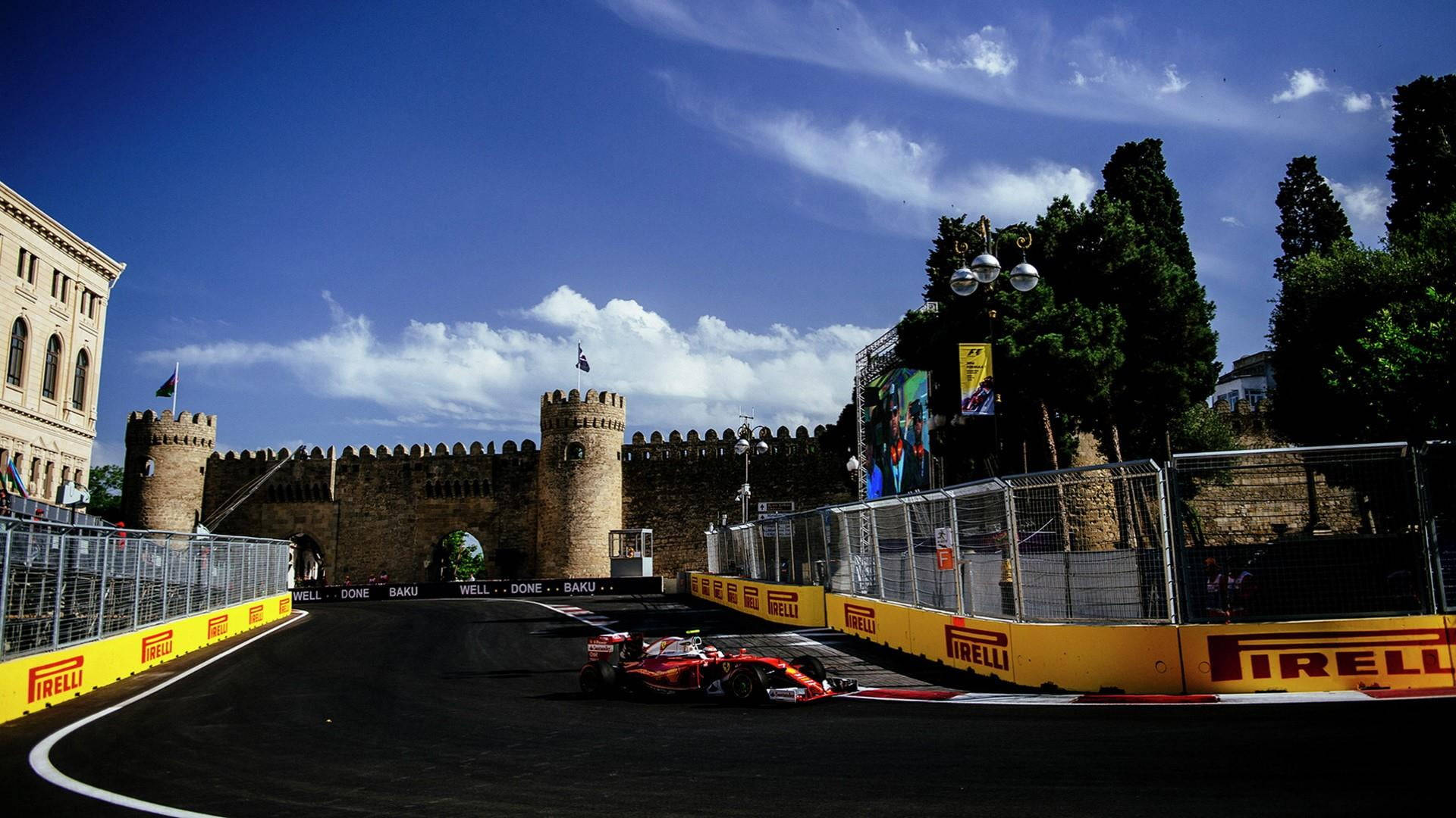 Download F1 Baku City Circuit Wallpaper