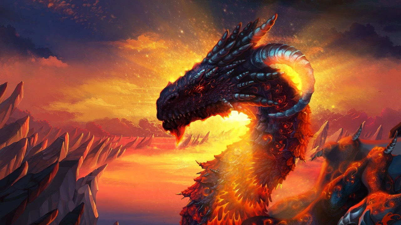 Dragon Fire HD Wallpaper