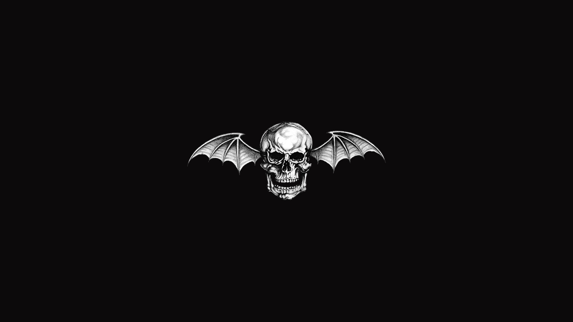 Wallpaper / Avenged Sevenfold, Deathbat, band logo, band mascot, heavy metal, hard rock, Metalcore, rock bands, metal band free download