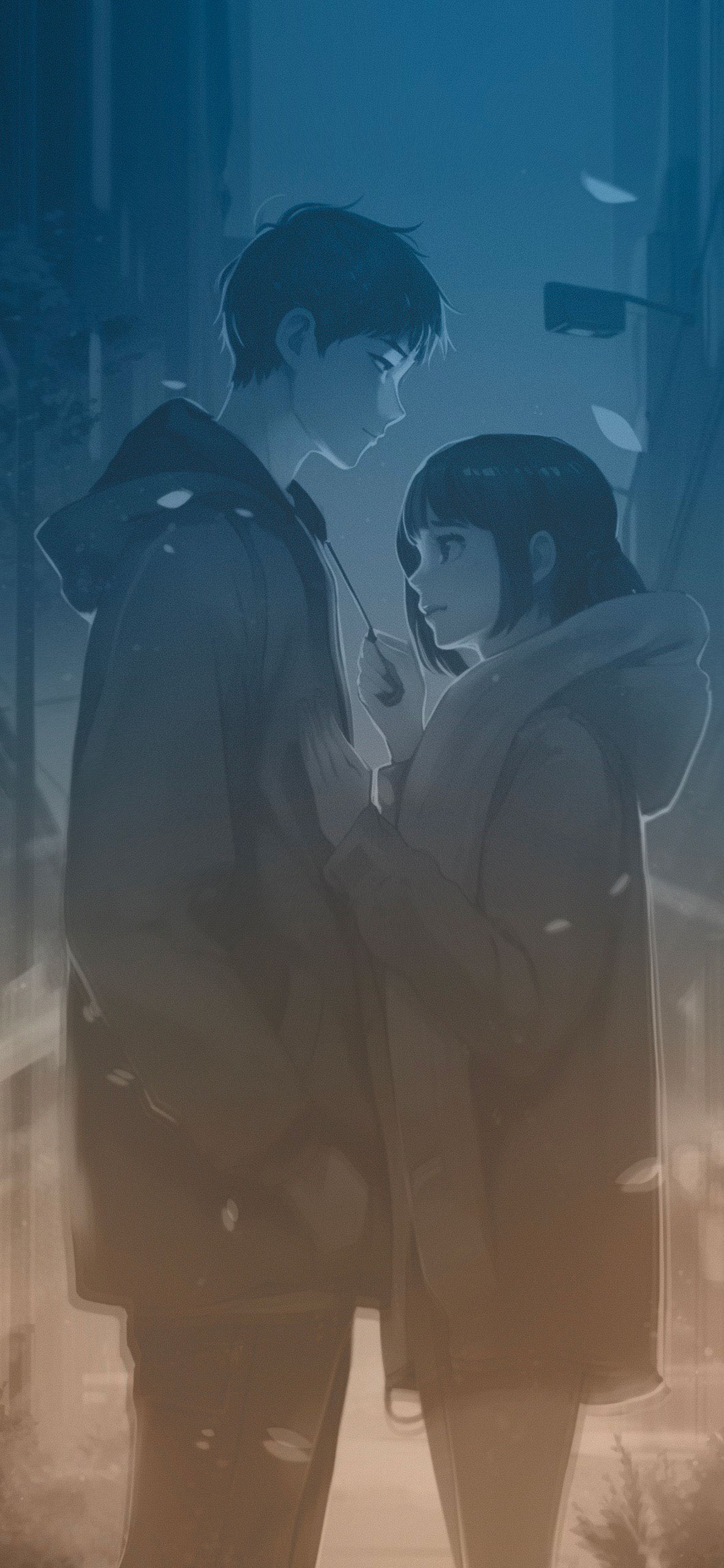 Boy in Love with Girl Anime Aesthetic