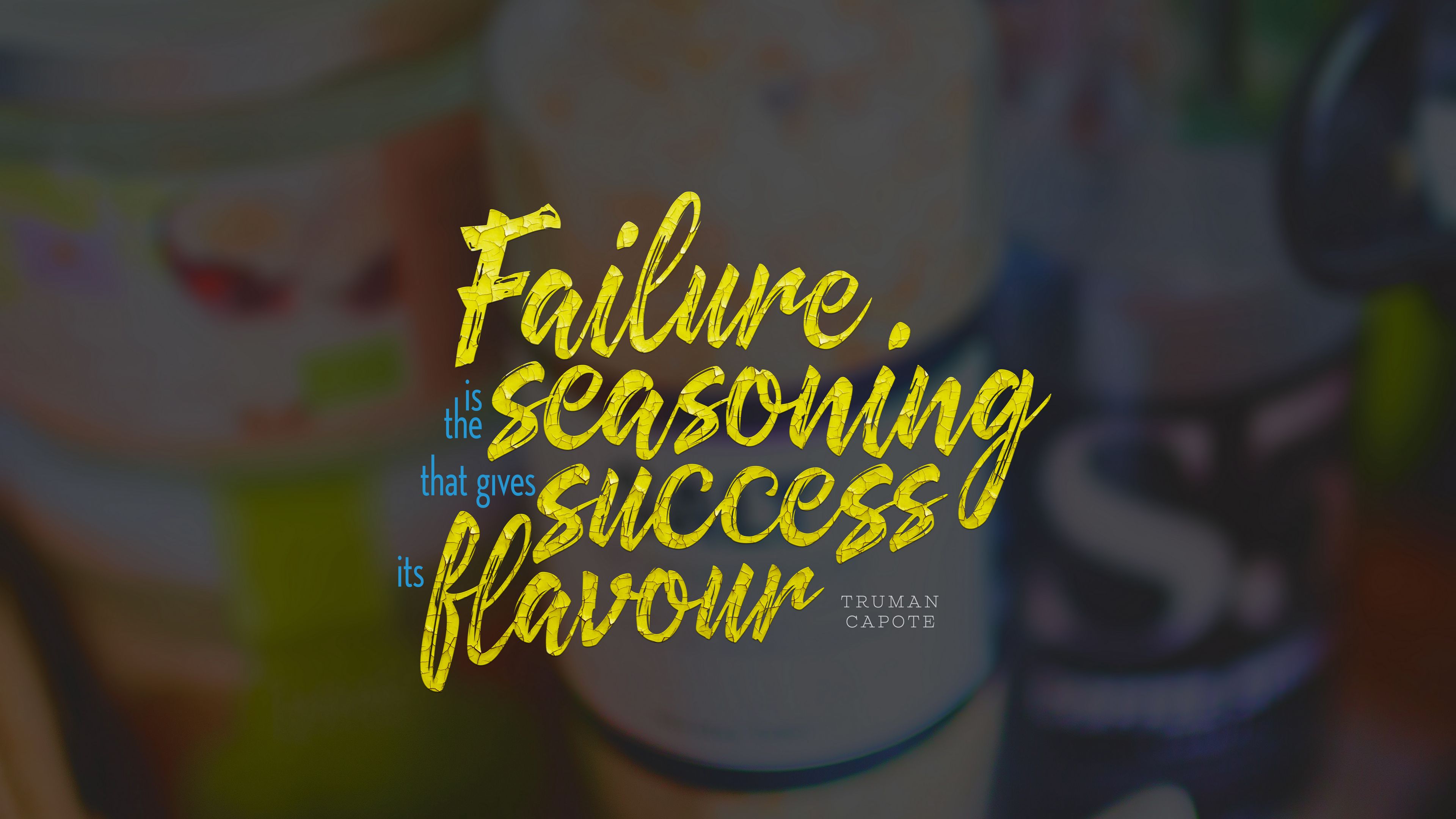 Wallpaper / quote, motivation, inspiration, failure, luck, success, 4k free download