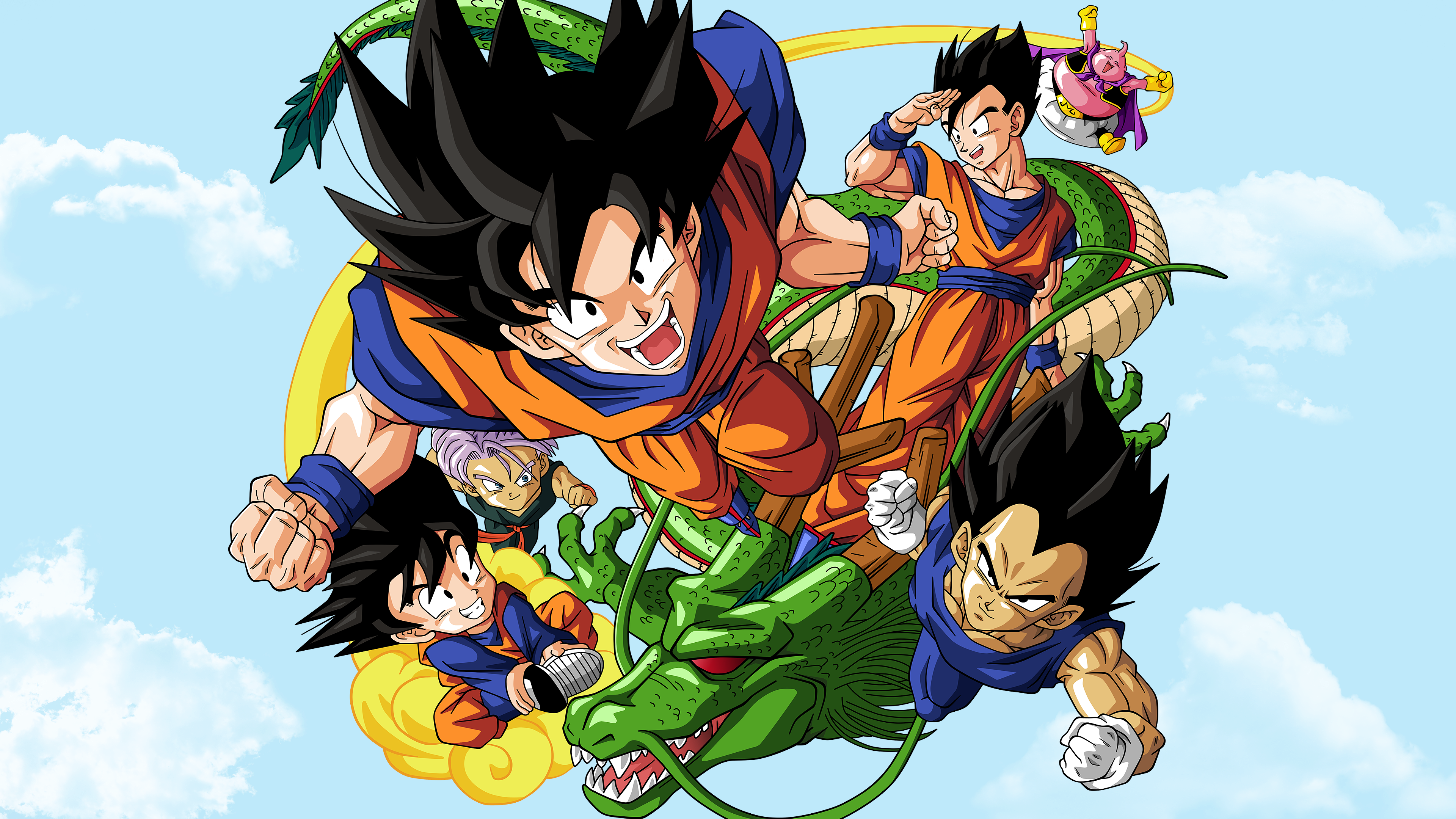 Anime Dragon Ball Z 4k Ultra HD Wallpaper by Nostal