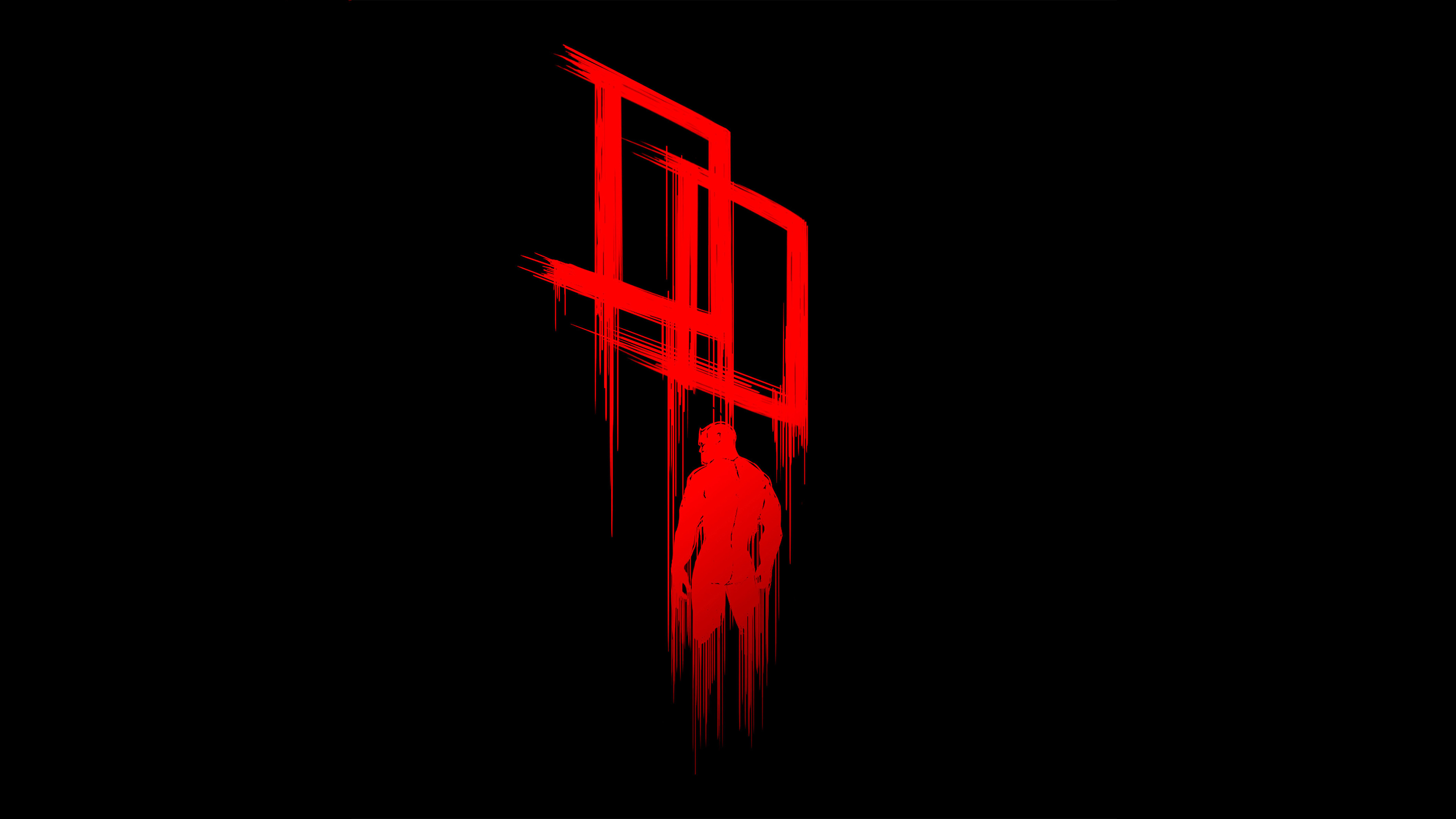 Download wallpaper 3840x2160 daredevil, dark, artwork, 2020 4k wallpaper, uhd wallpaper, 16:9 widescreen 3840x2160 HD background, 25938