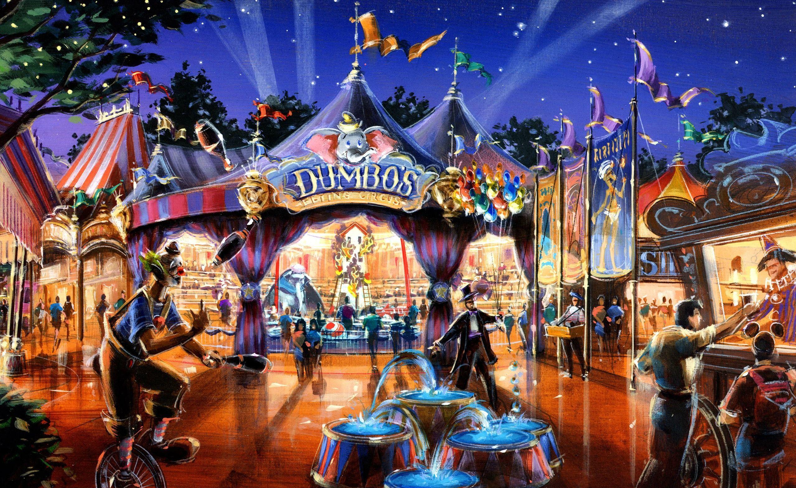 Halloween Circus Wallpaper