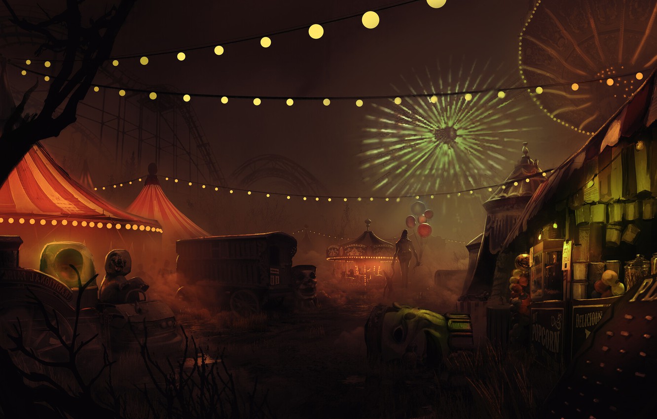 Creepy Carnival Wallpaper