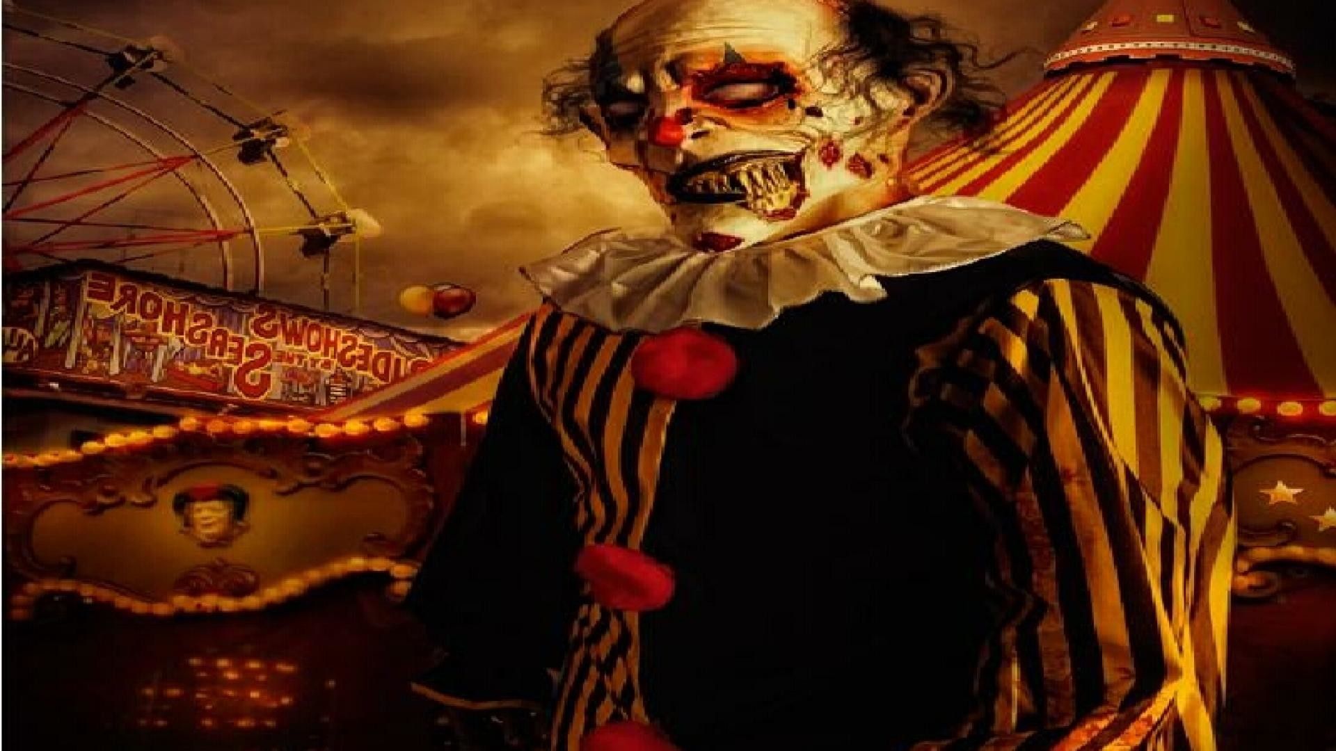 Halloween Circus Wallpaper