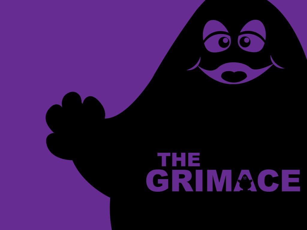 The Grimace. Grimace, Wallpaper, Desktop wallpaper