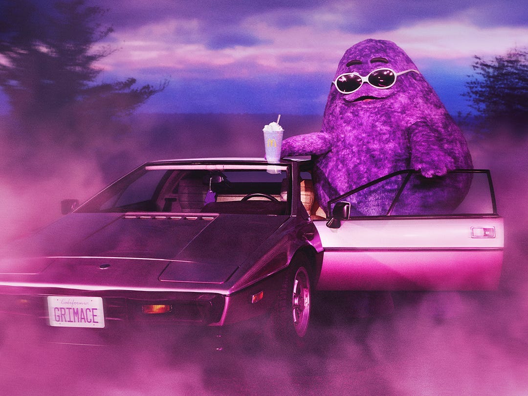 History of Grimace, McDonald's Mascot Turned Queer Meme Icon