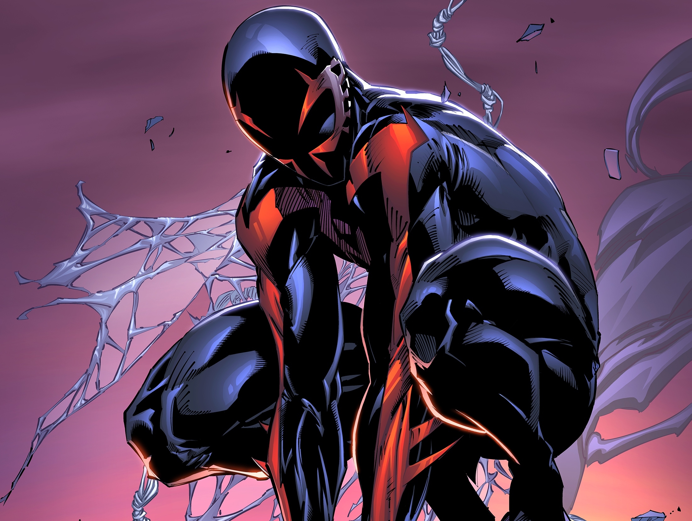 HD desktop wallpaper: Spider Man, Comics, Spider Man Miguel O'hara download free picture