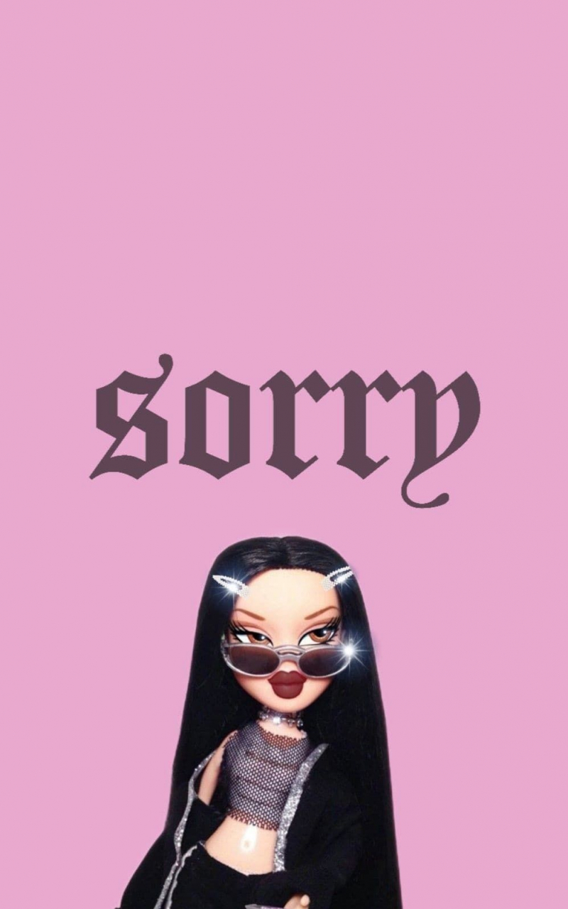 Pink Bad Girl Wallpaper